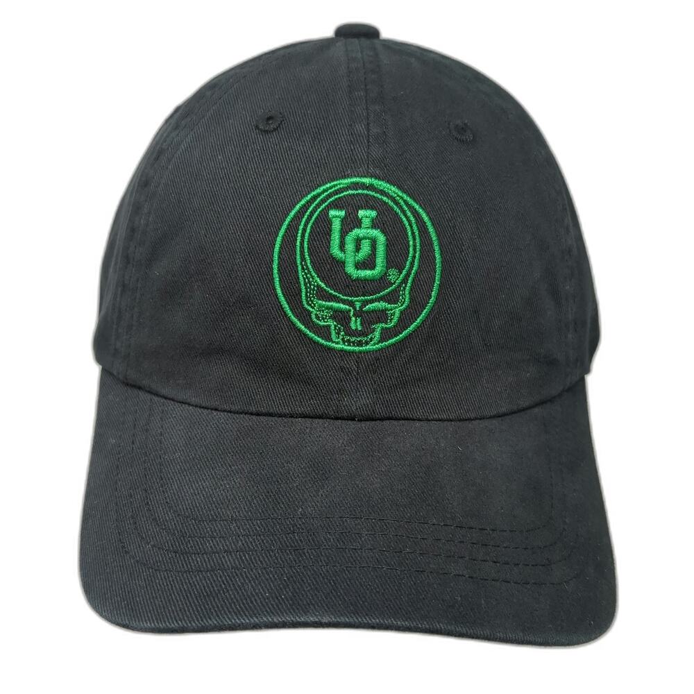 Class Trip Baseball Cap Black One Size Oregon Ducks UO Skull Embroidery Hat